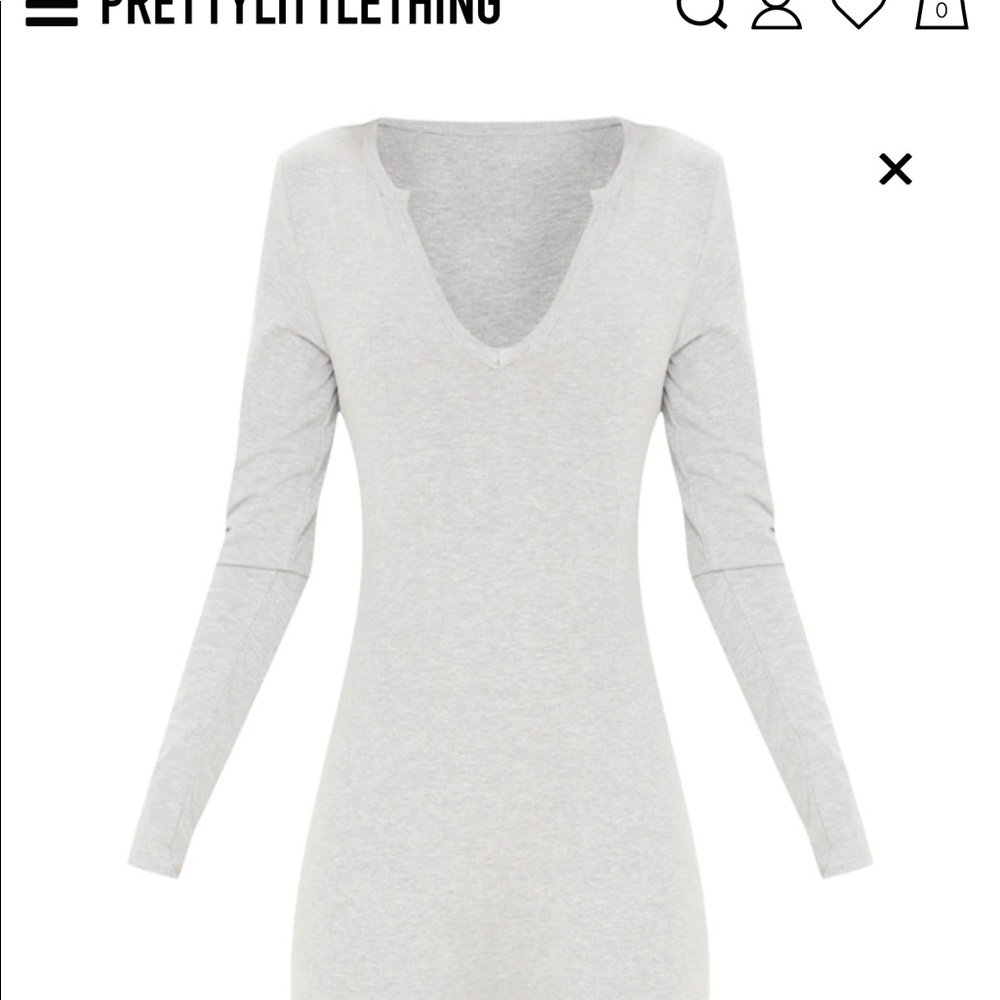 Gray Pretty little thing jumpsuit